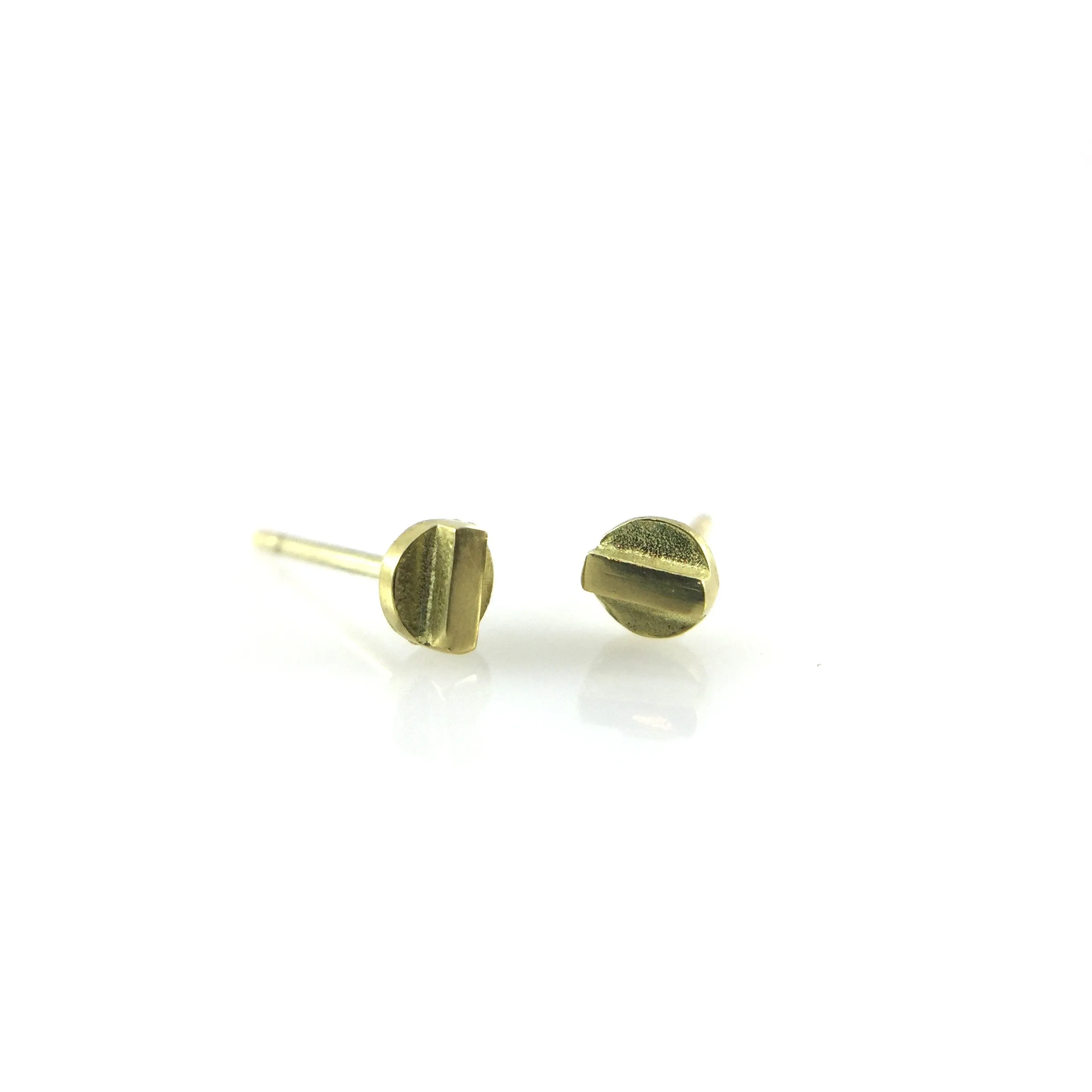 18k Line Studs - Small
