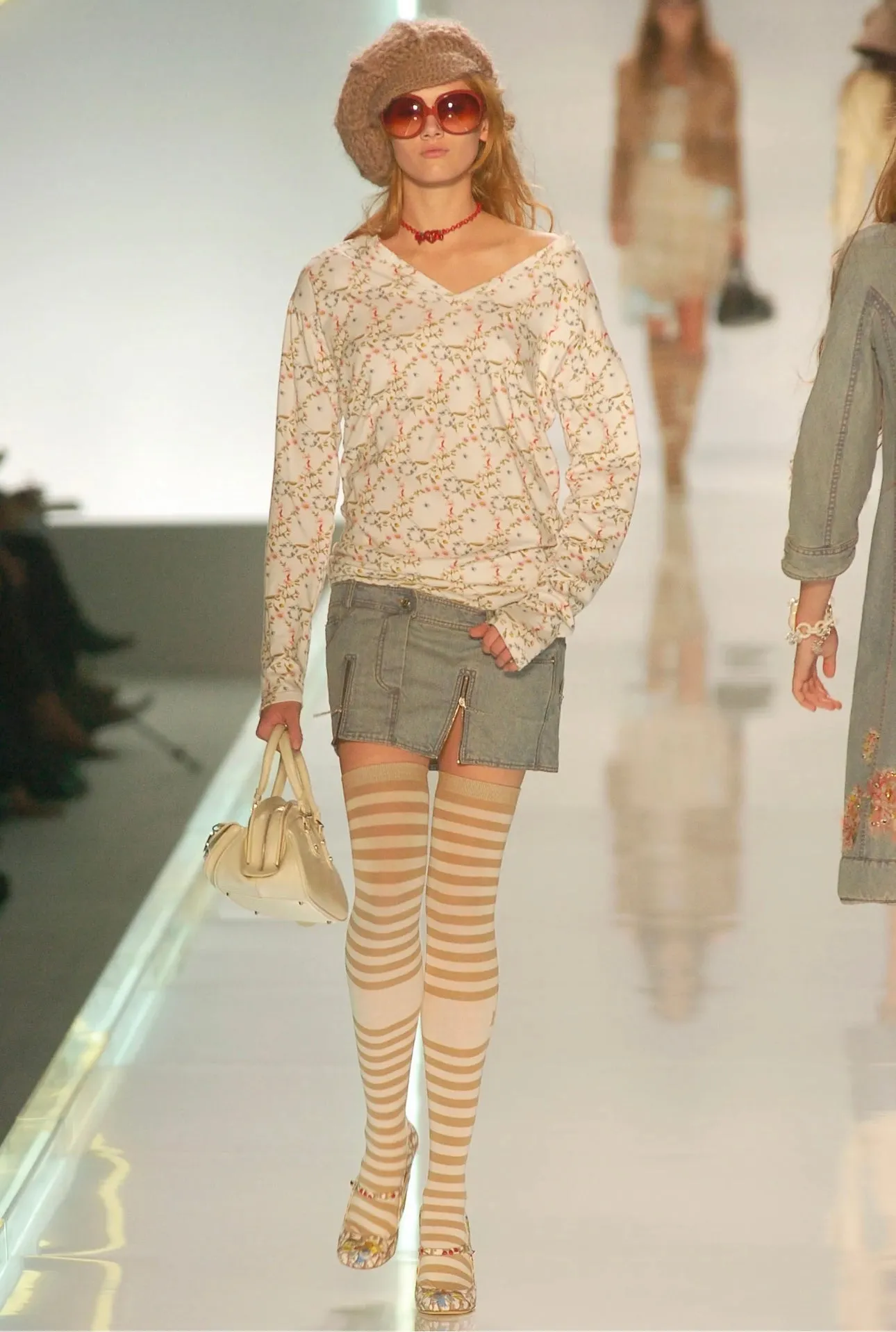 2005 S/S Floral Bustier
