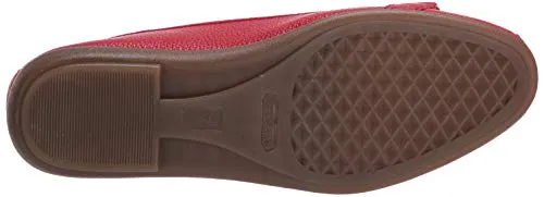 Aerosoles Women's Big Bet Flat Heel, Red, 9
