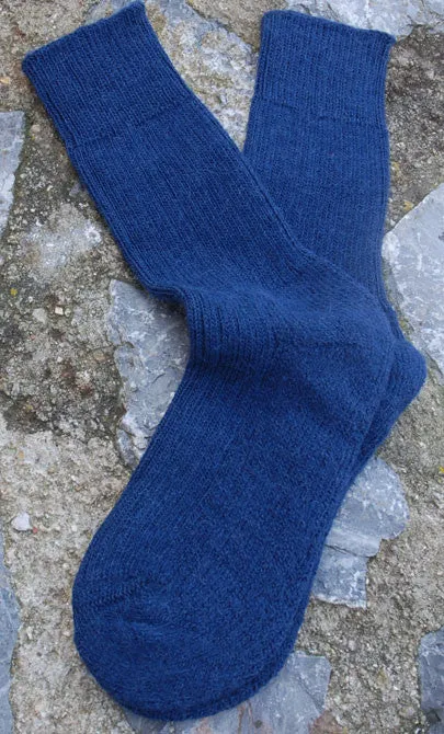 Alpaca Short Ribbed Socks