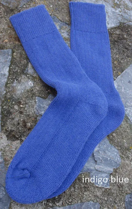 Alpaca Short Ribbed Socks