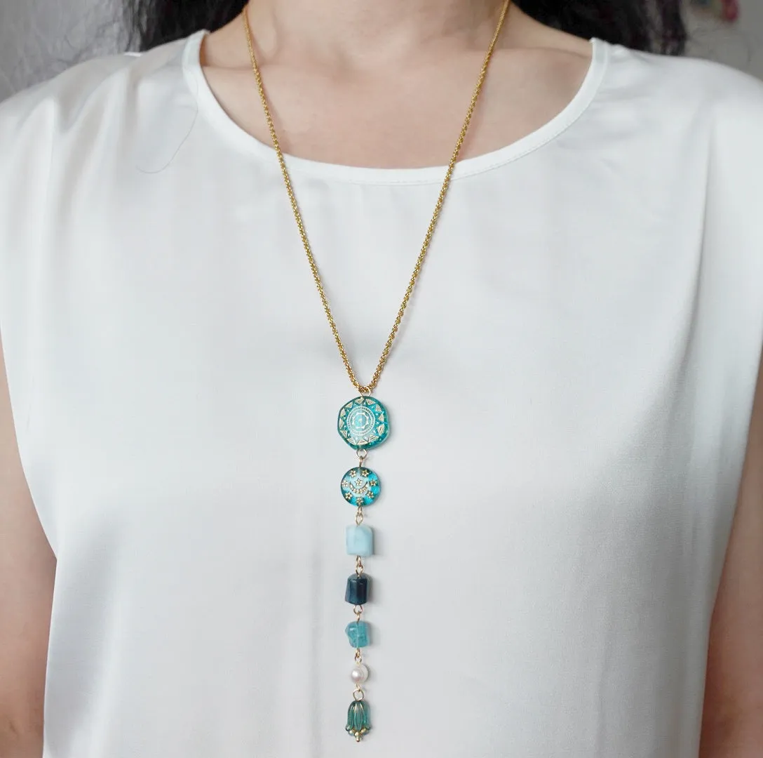Atlantis Tassel Pendant Necklace