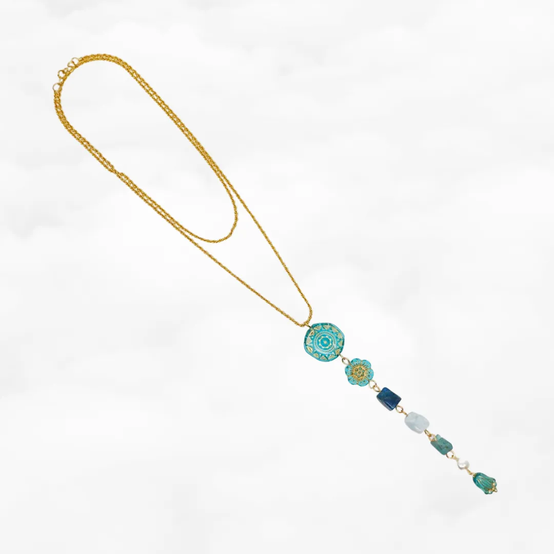 Atlantis Tassel Pendant Necklace