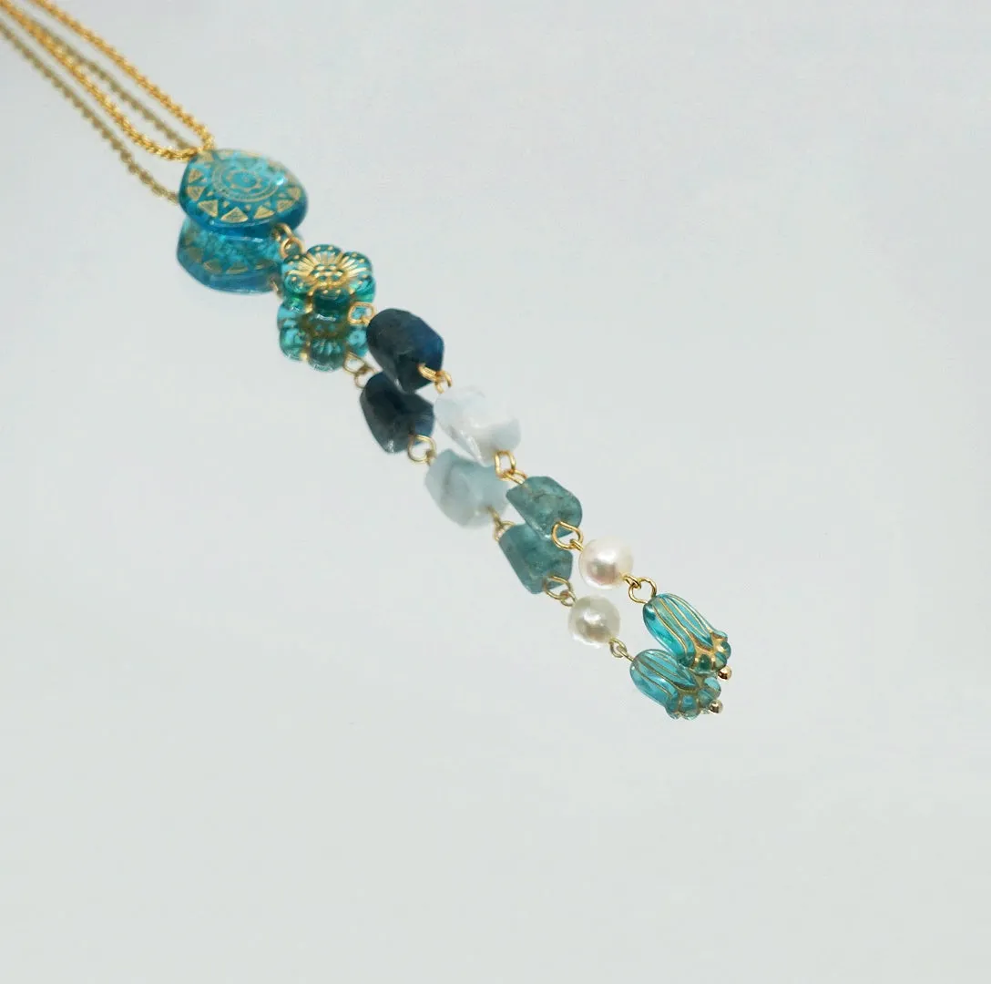 Atlantis Tassel Pendant Necklace