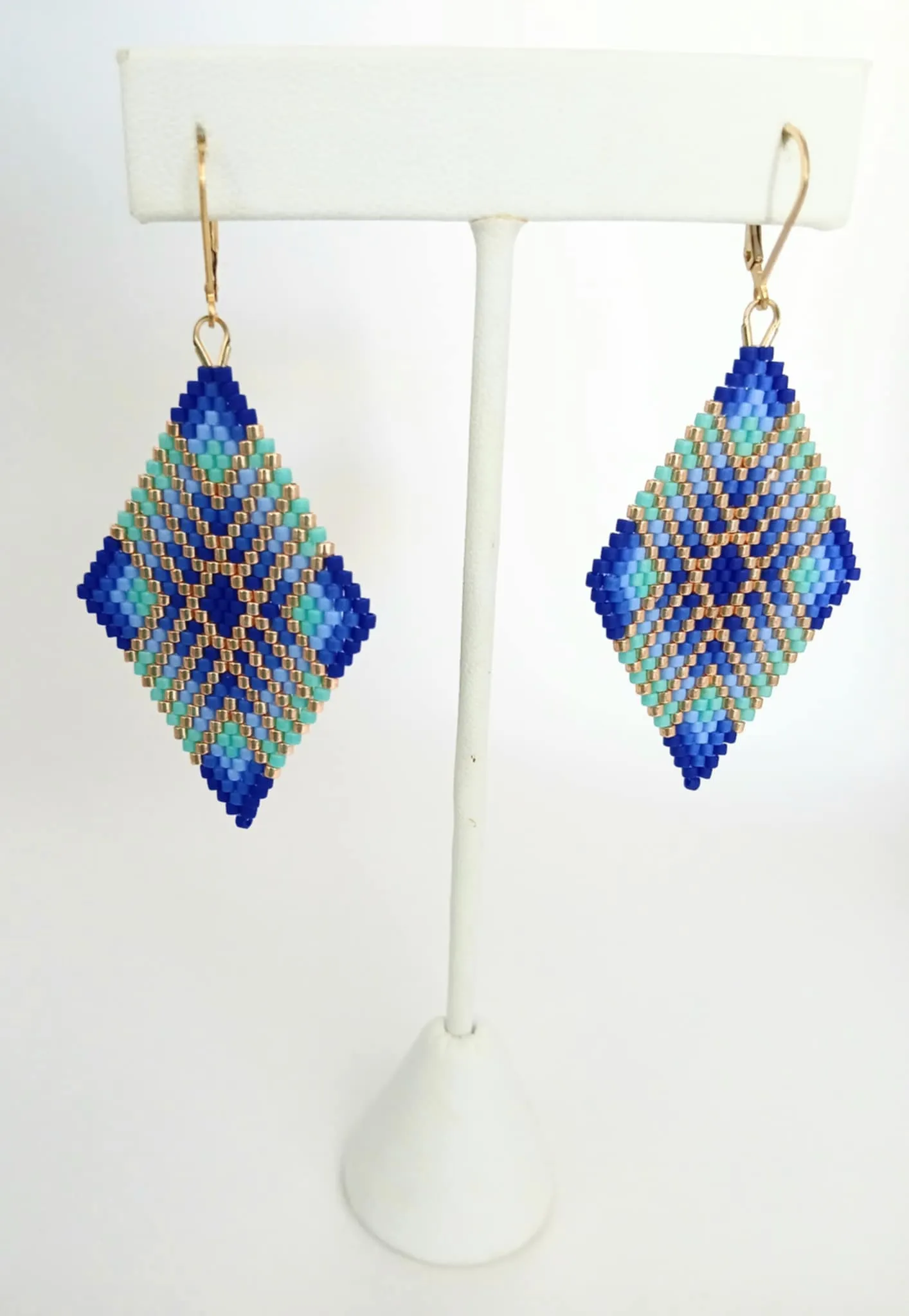 Aztec sky earrings