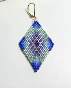Aztec sky earrings