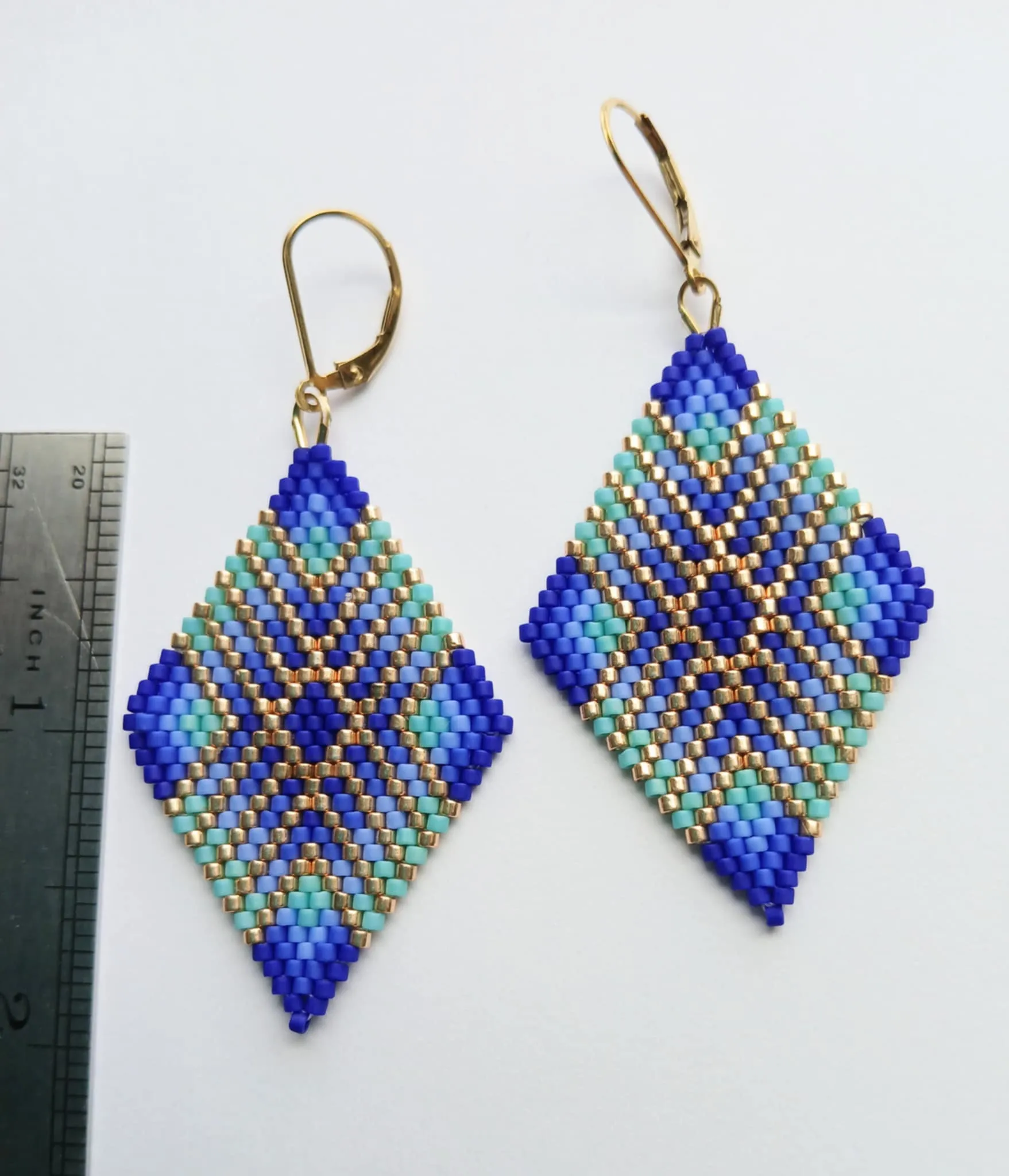 Aztec sky earrings