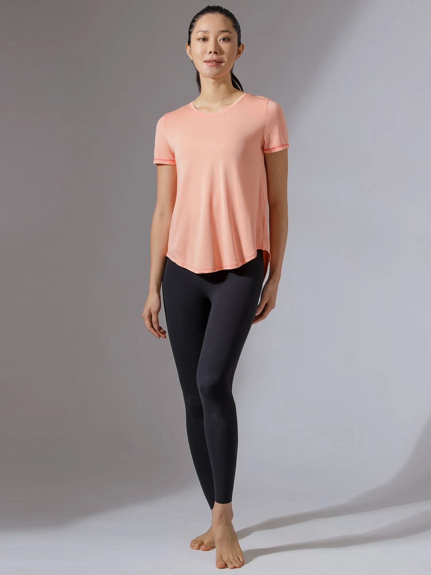 BACK TIE EVERYDAY SHORT SLEEVE TEE
