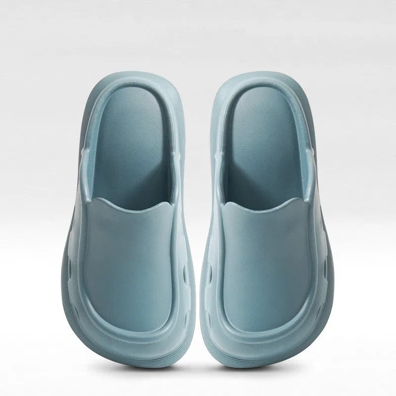 Baotou Thick Bottom Fashion Slippers Outerwear Home Shoes EVA Non-slip Casual Beach Shoes