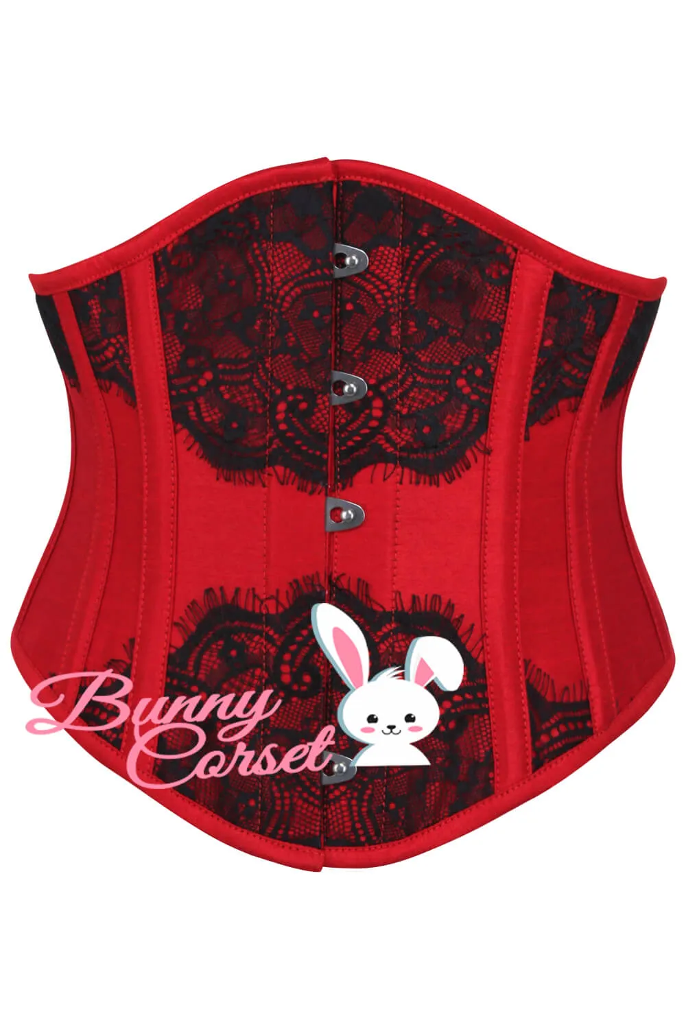 Barrett Red Waspie Underbust Corset