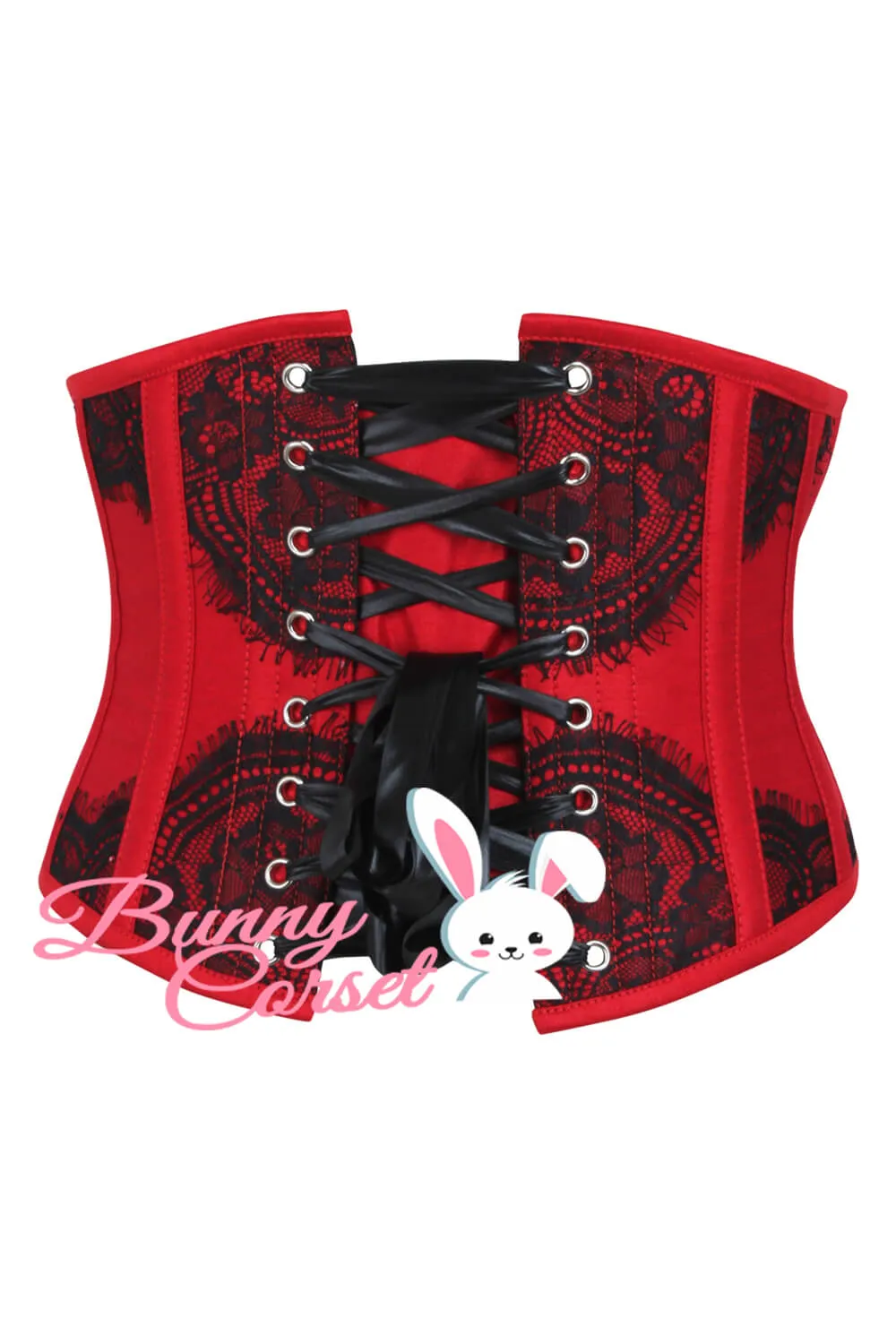 Barrett Red Waspie Underbust Corset