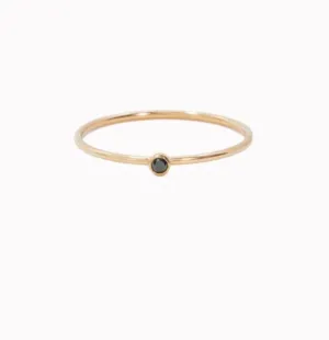 Bezel Ring | Black