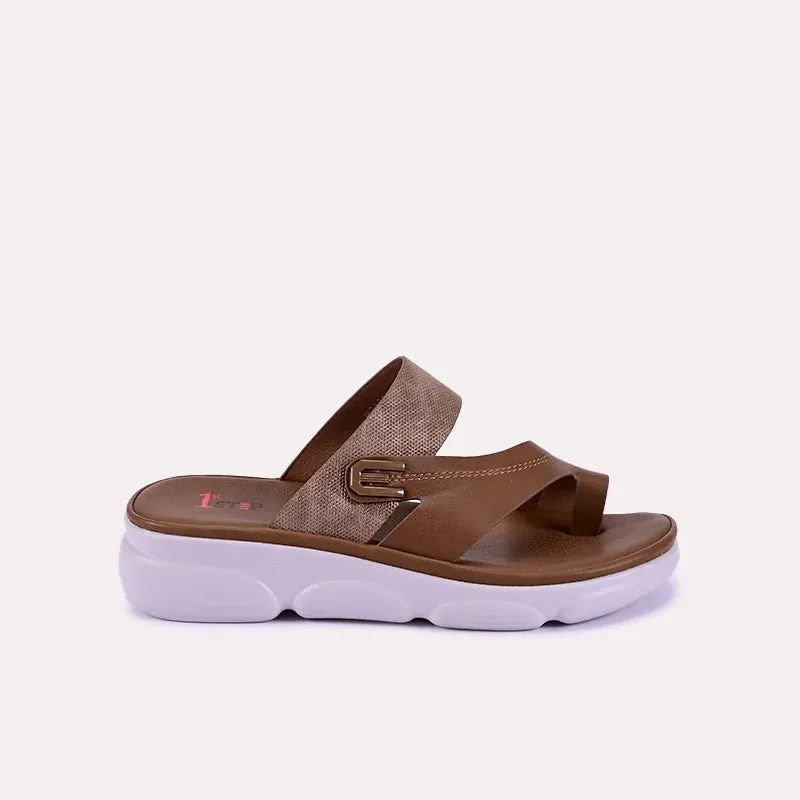 Bianca Brown Comfy Slippers 0412607