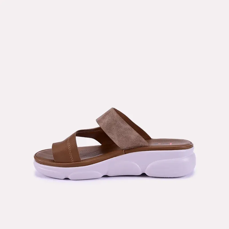 Bianca Brown Comfy Slippers 0412607
