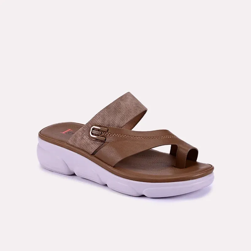 Bianca Brown Comfy Slippers 0412607
