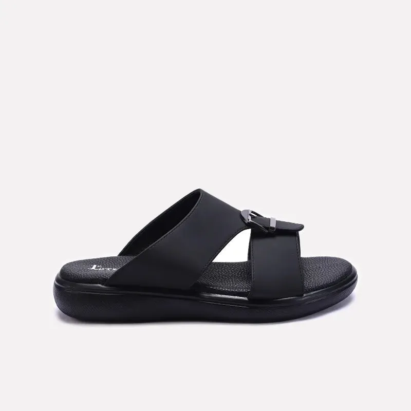Black Comfy Casual Slippers 0151086