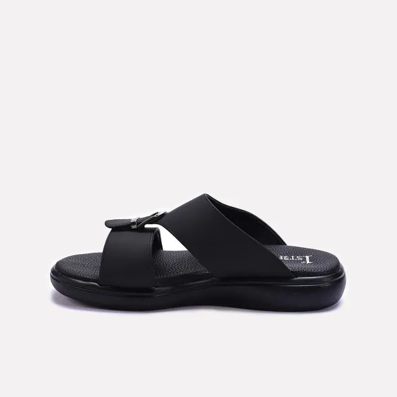 Black Comfy Casual Slippers 0151086