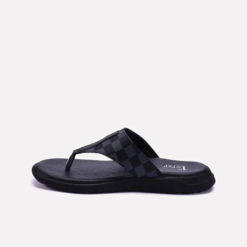 Black Comfy Flip Flops 0151042