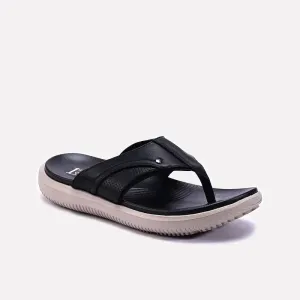 Black Comfy Flip Flops For Men 0151068
