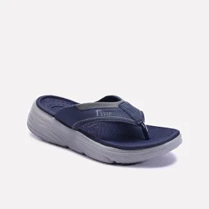 Blue Comfy Sports Slippers For Men 0151097