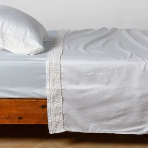 Bria Flat Sheet with Novola Lace
