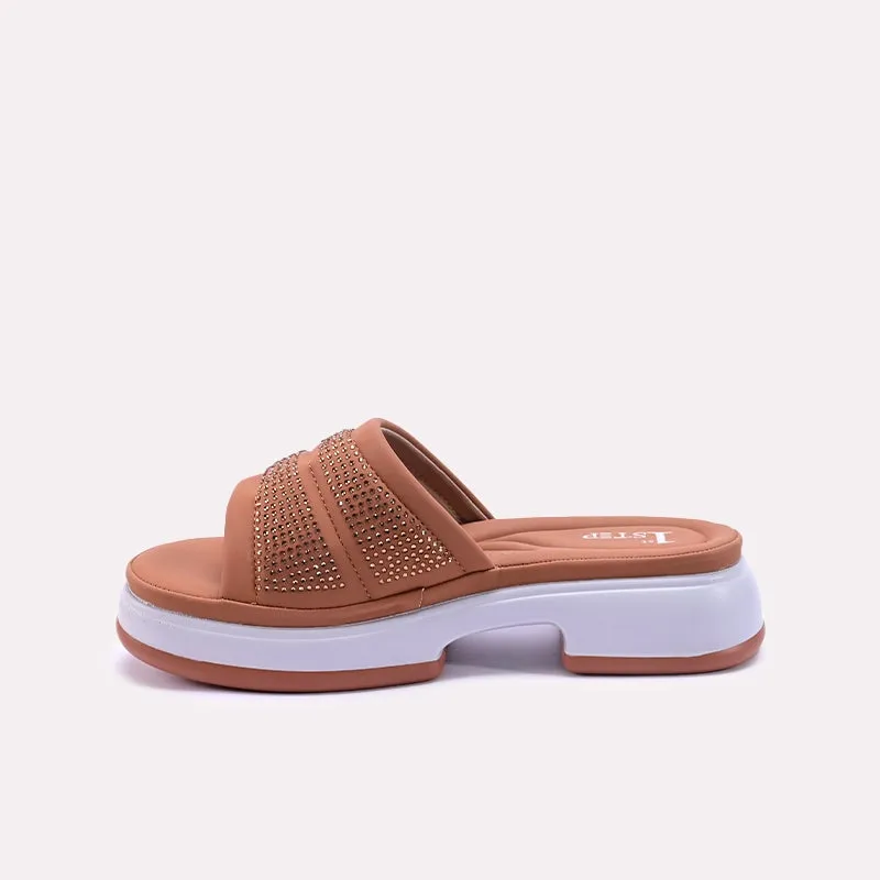 Brown Comfy Fancy Slippers 0413218