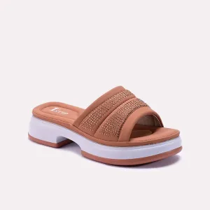 Brown Comfy Fancy Slippers 0413218