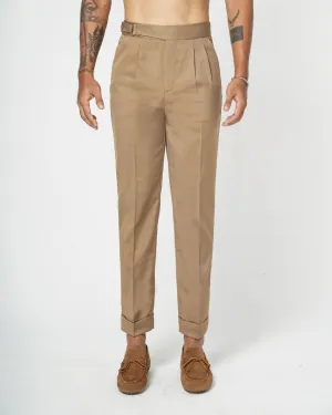 BROWN SIDE-TAB V2 TROUSERS