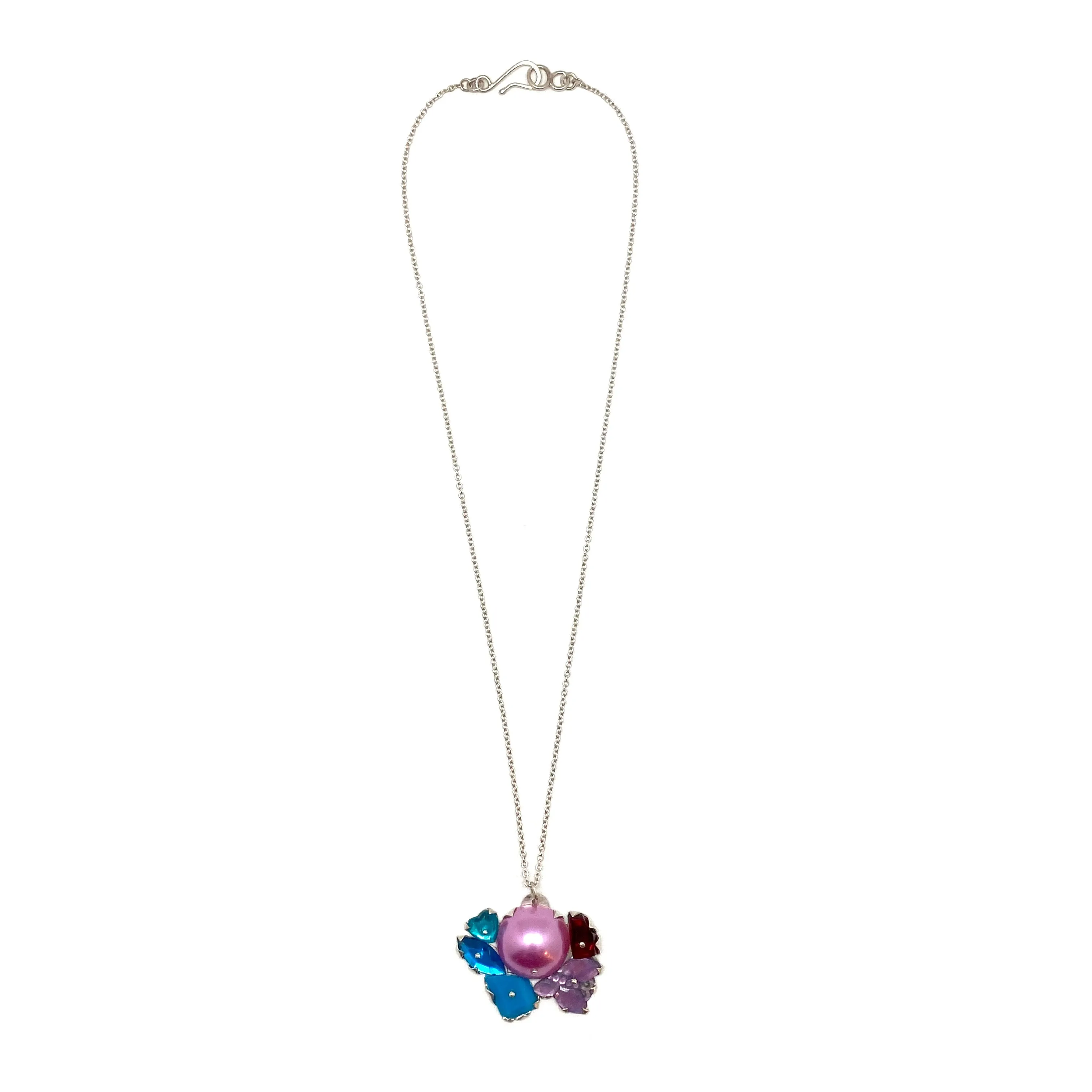 Butterfly Pearl Necklace