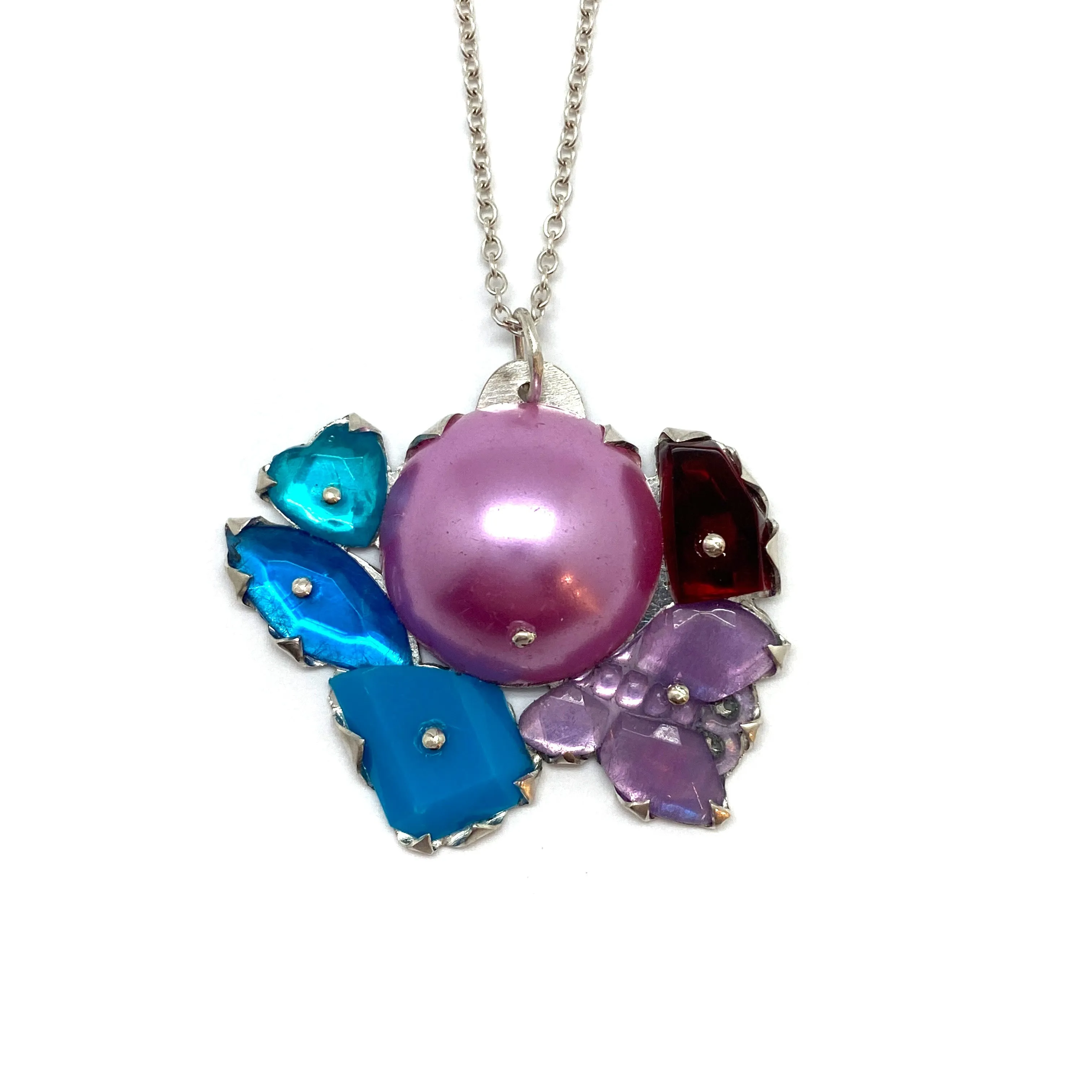 Butterfly Pearl Necklace