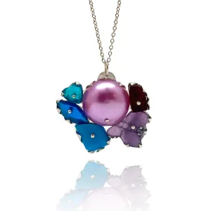 Butterfly Pearl Necklace