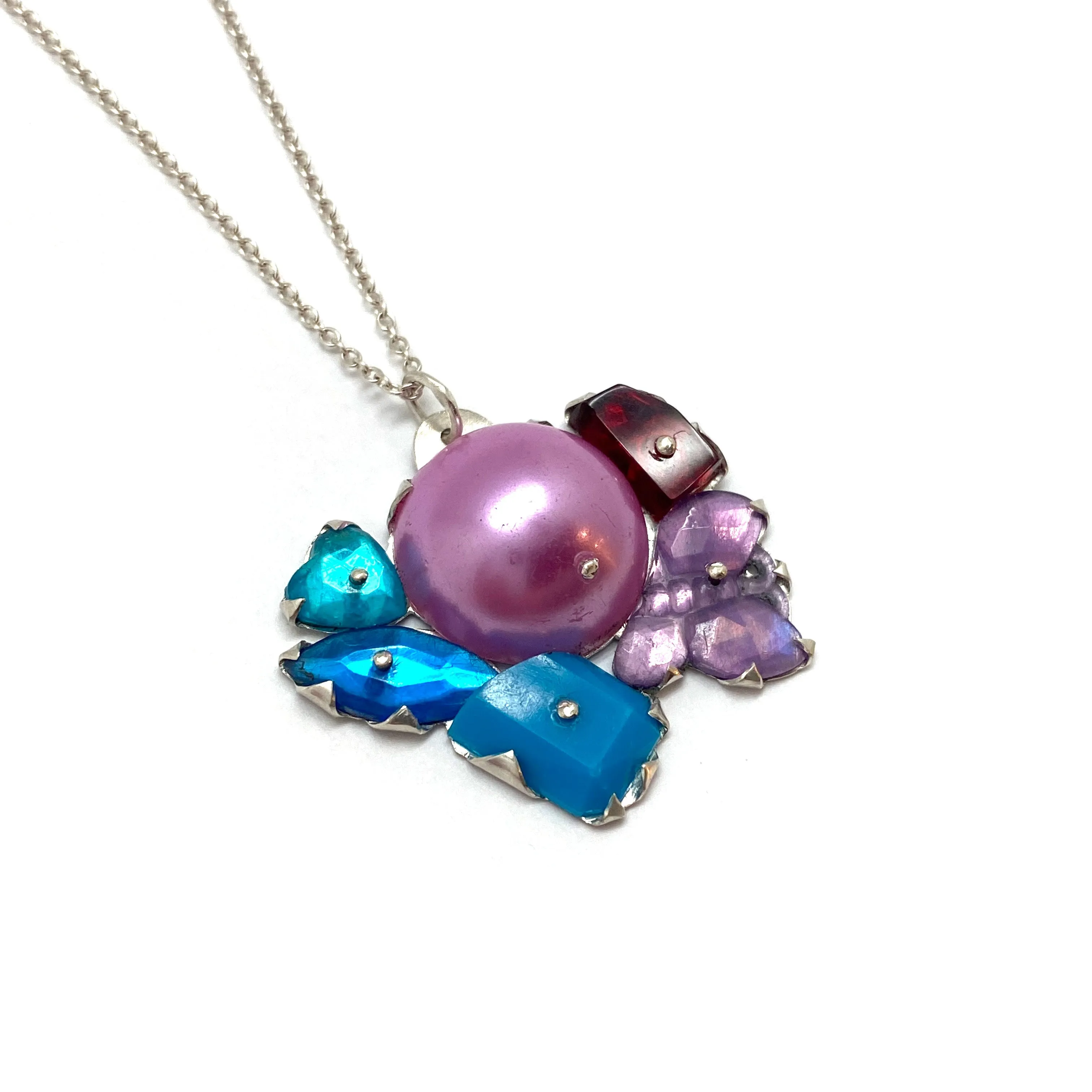 Butterfly Pearl Necklace