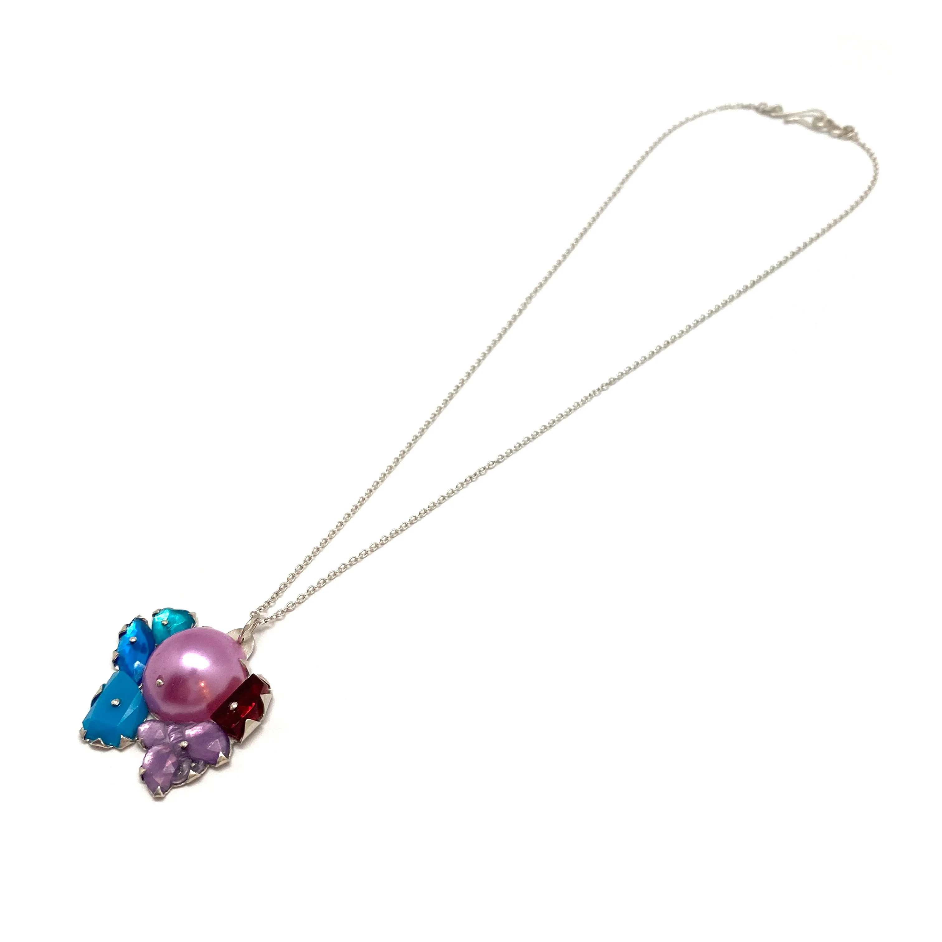 Butterfly Pearl Necklace