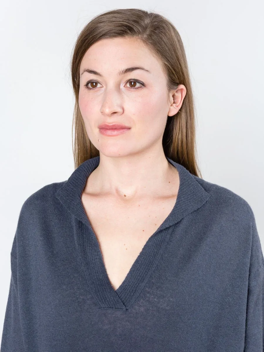 cashmere pullover - dusk