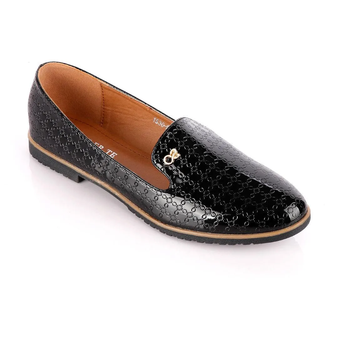 Classic Geerte Design Wetlips Cover Black Flat Shoe