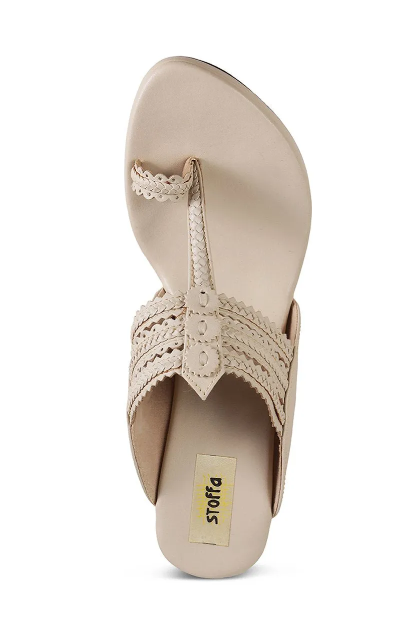 Classic High K Wedge Camel