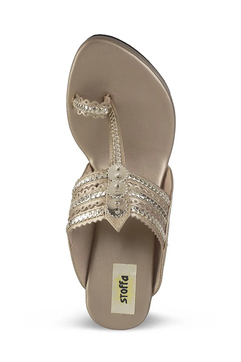 Classic High K Wedge Camel