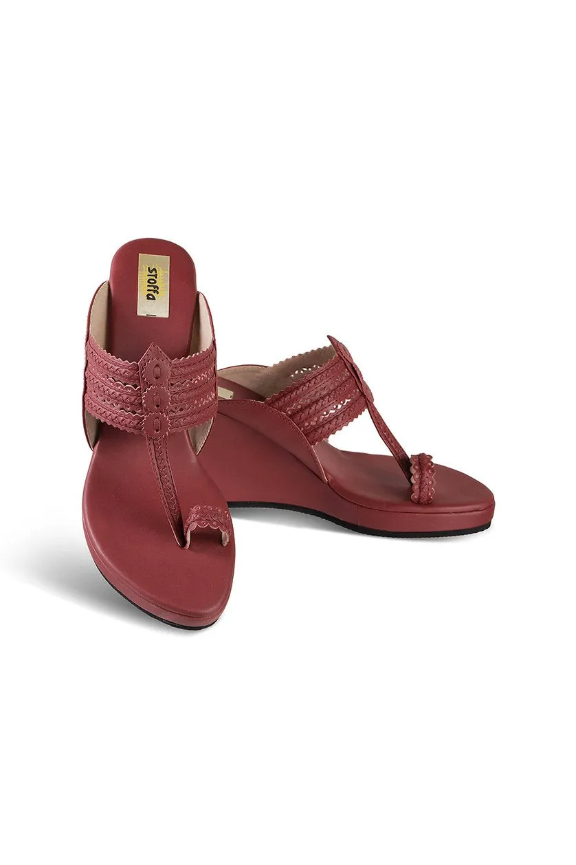 Classic High K Wedge Camel