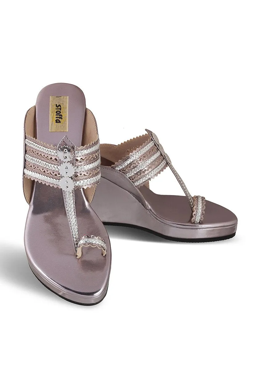 Classic High K Wedge Camel