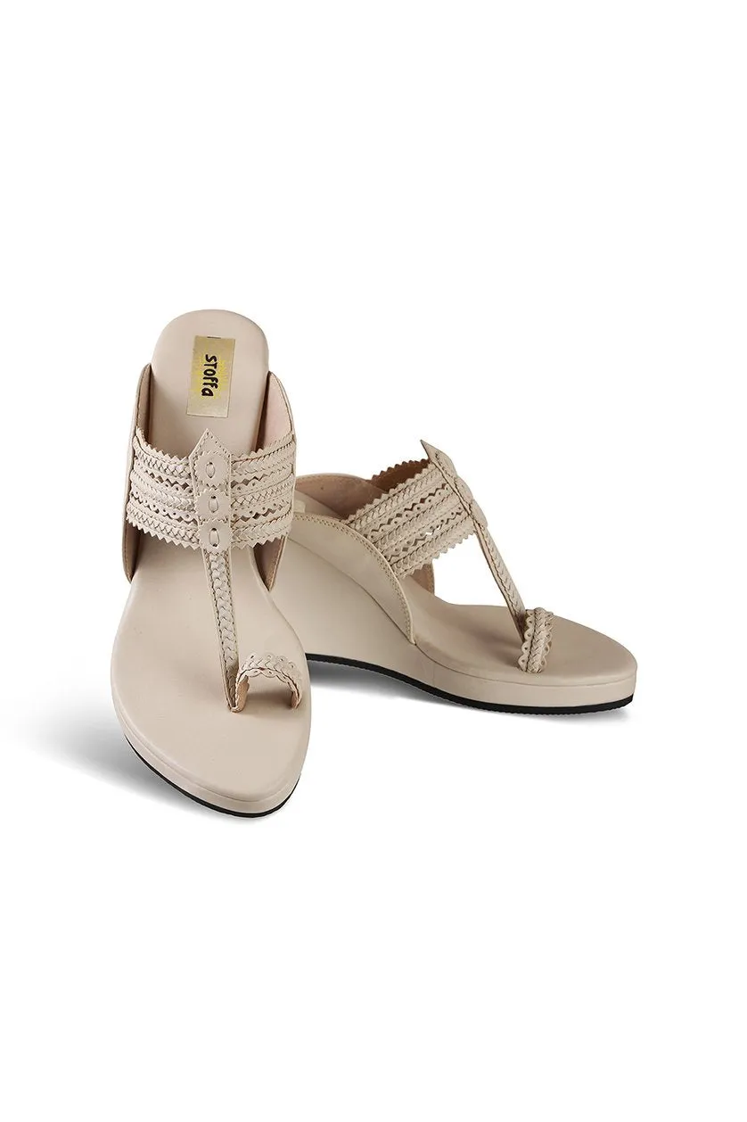 Classic High K Wedge Camel
