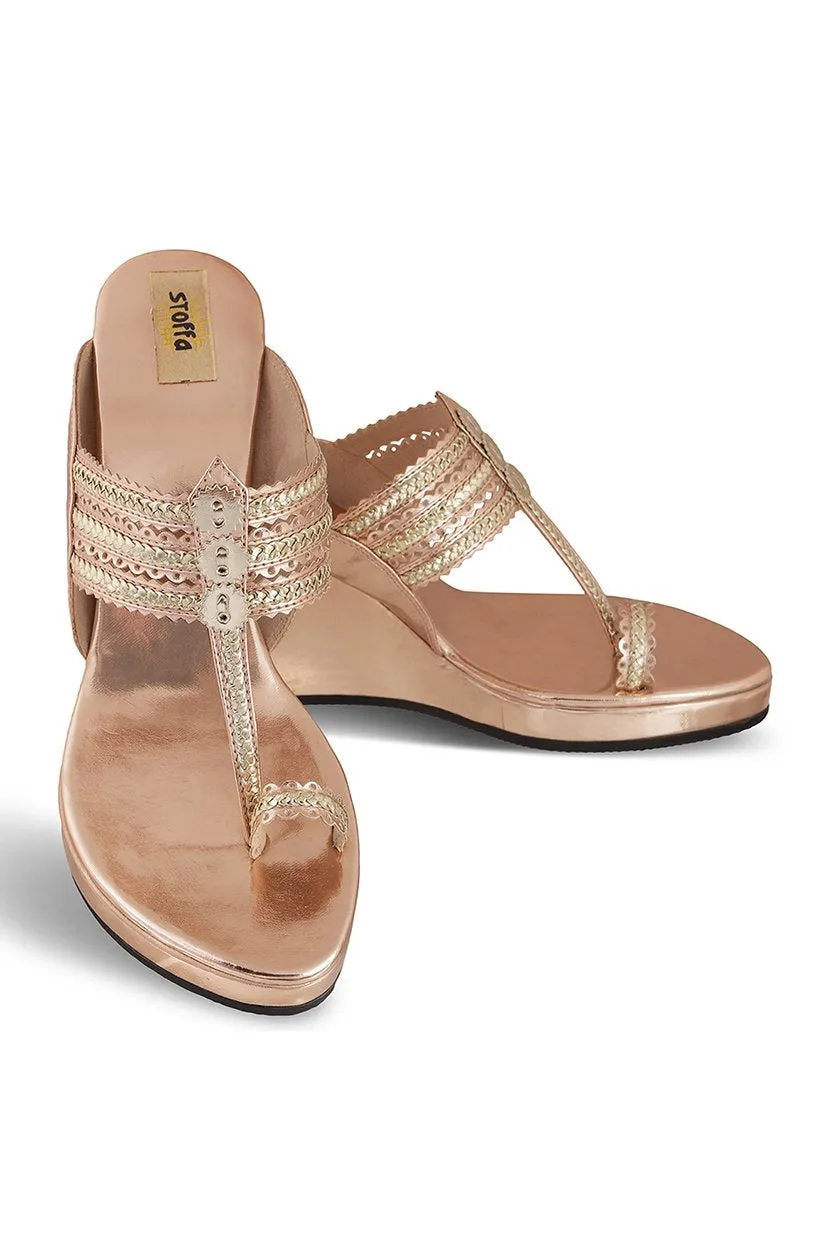 Classic High K Wedge Camel