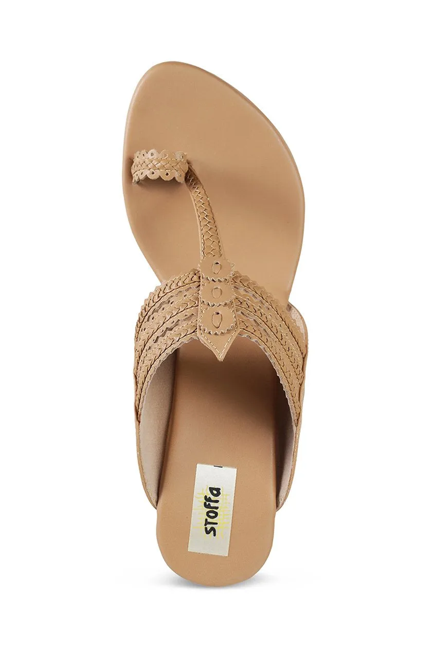 Classic High K Wedge Camel