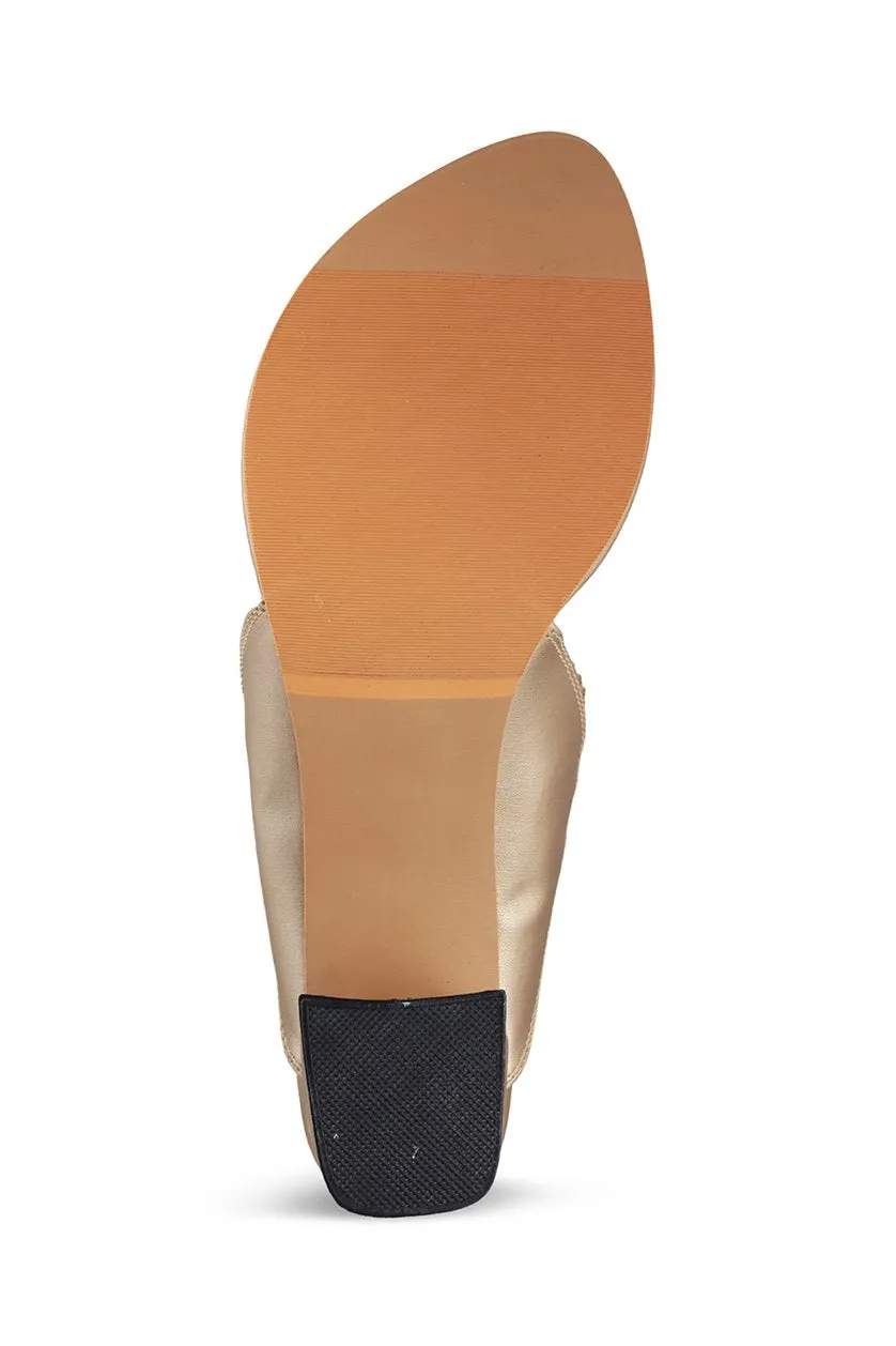 Classic K Block Heel Black