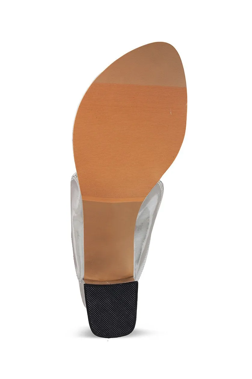 Classic K Block Heel Black