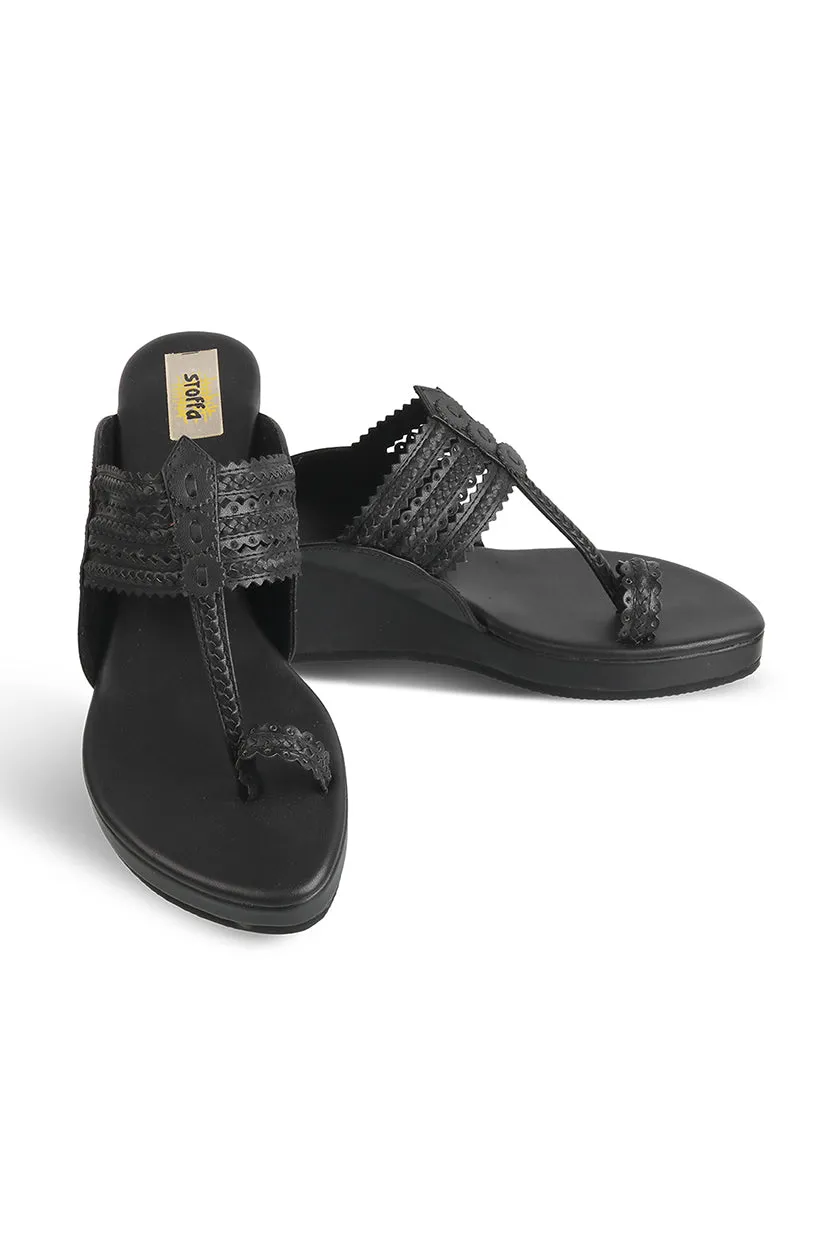 Classic Low K Wedge Antique Gold