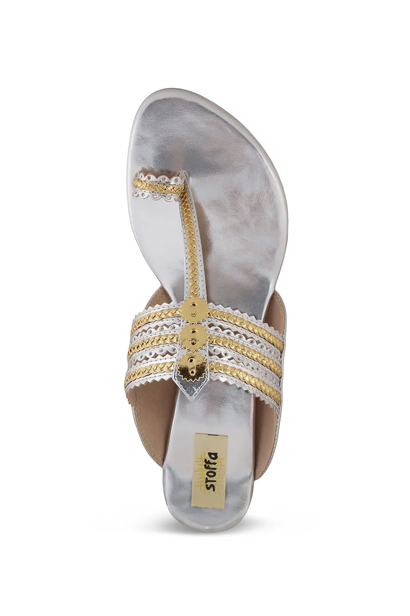 Classic Low K Wedge Antique Gold