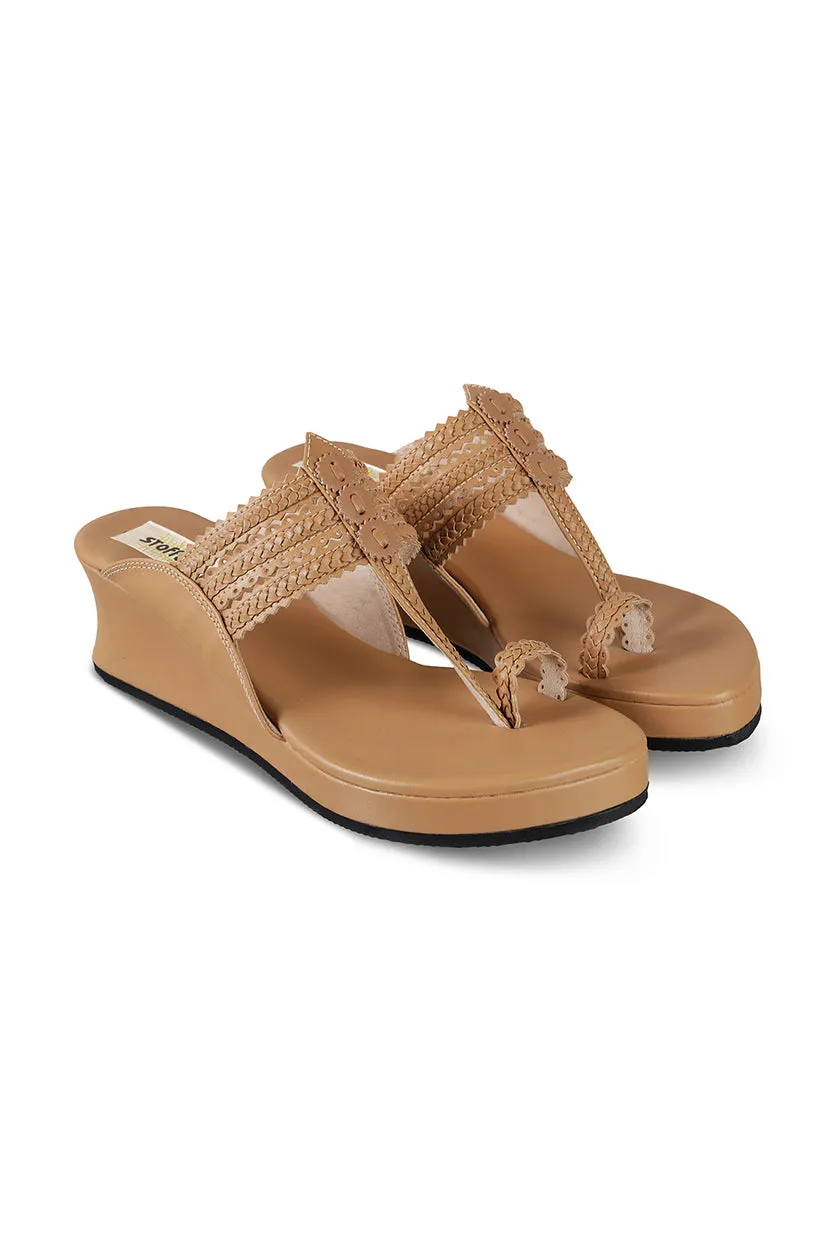 Classic Low K Wedge Antique Gold