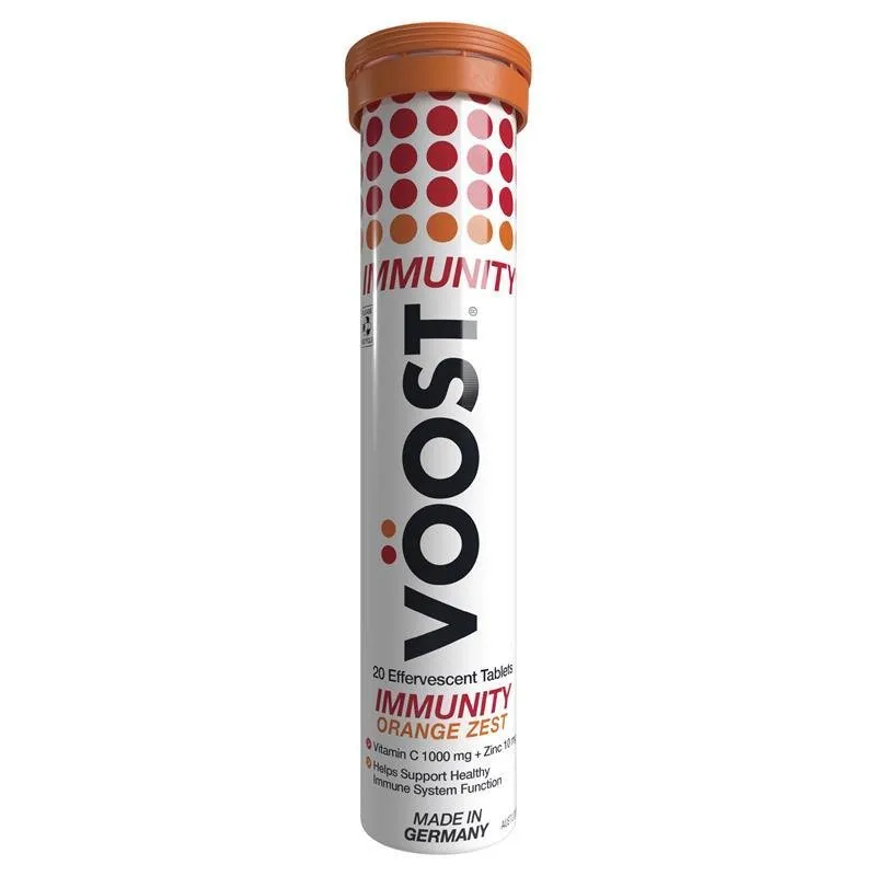 [CLEARANCE Expiry: 04/2025] Voost Immunity Orange Zest Effervescent 60 Tablets