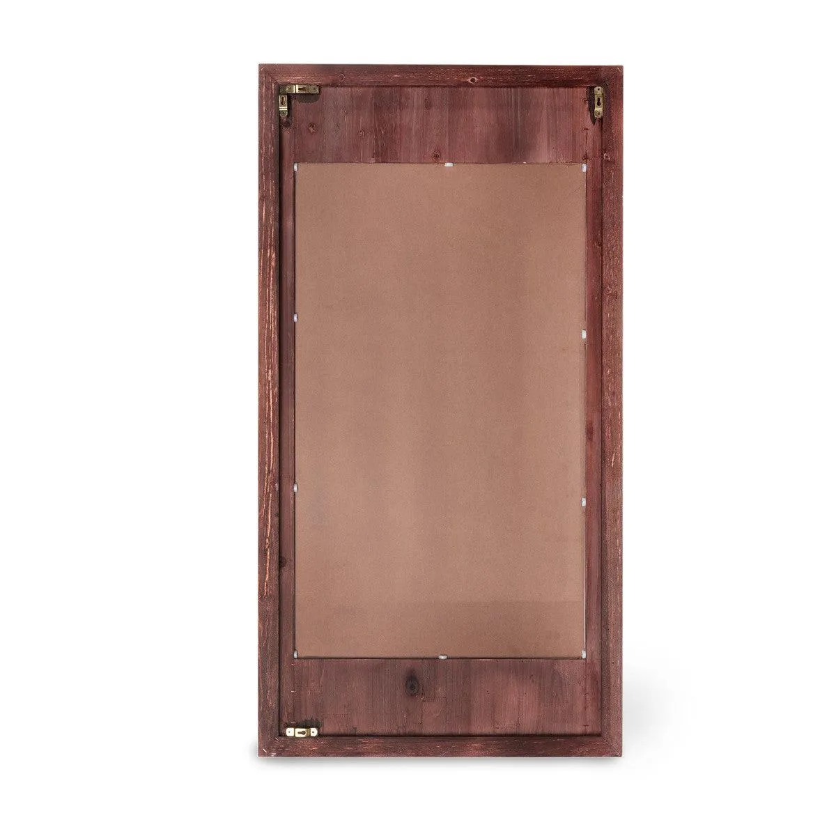 Coquille Carved Wood Mirror