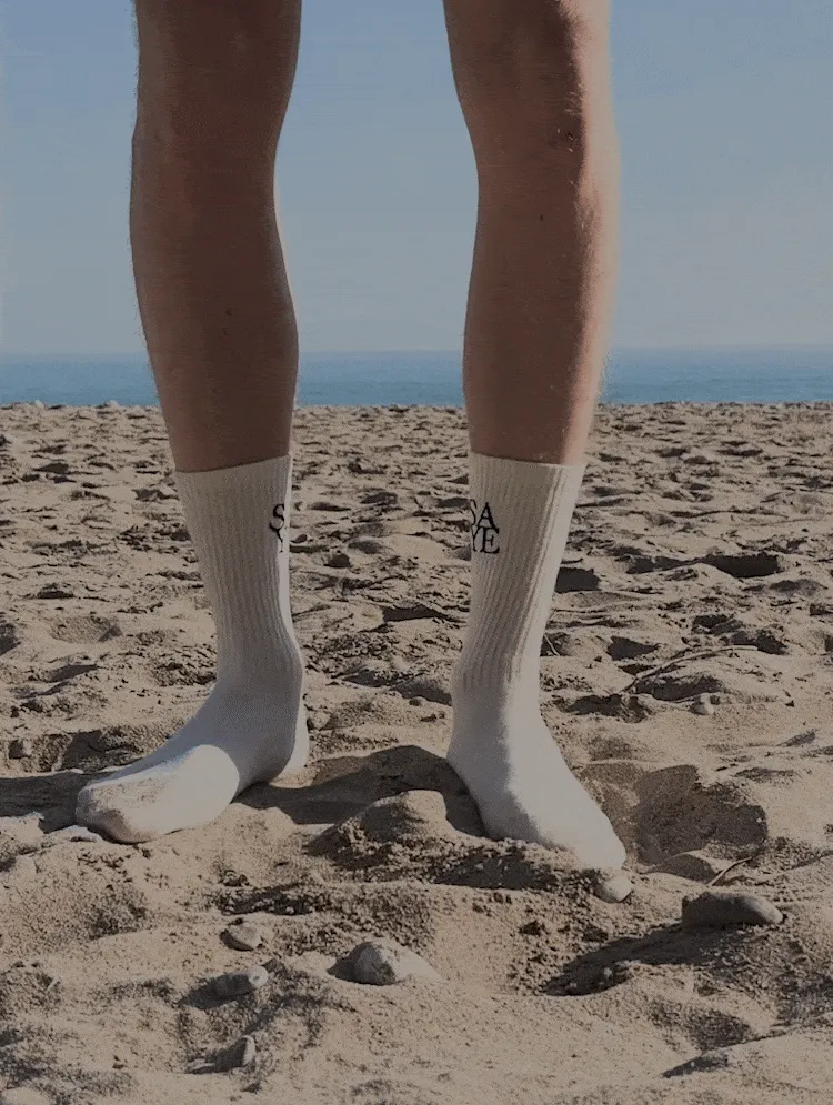 Crew Everyday Socks - White